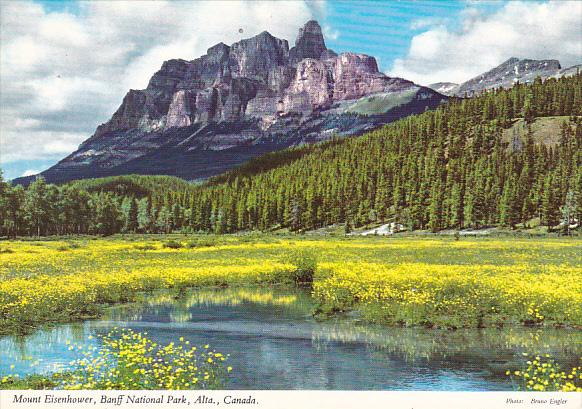 Canada Mount Eisenhower Banff National Park Alberta