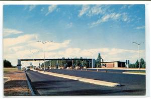 Toll Station Booth Everett Highway Manchester New Hampshire postcard