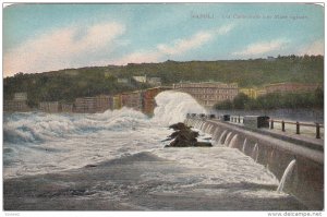 Via Caracciolo Con Mare Agitato, Napoli (Campania), Italy, 1900-1910s