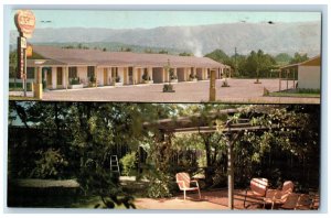 c1950's The La Salle Motel Ukiah California CA Vintage Multiview Postcard