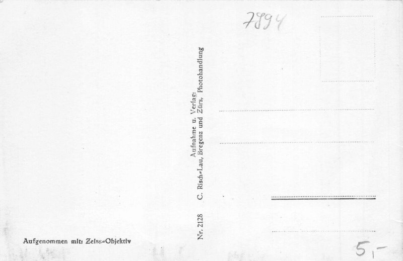 L320 Germany Langenargen a B Panoramic view vintage postcard