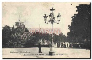 Old Postcard Chalons Sur Marne