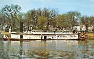 W. P. Snyder River Steamship River Boats Ship 