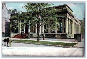 Milwaukee Wisconsin WI Postcard Layton Art Gallery Building Exterior 1909 Tuck