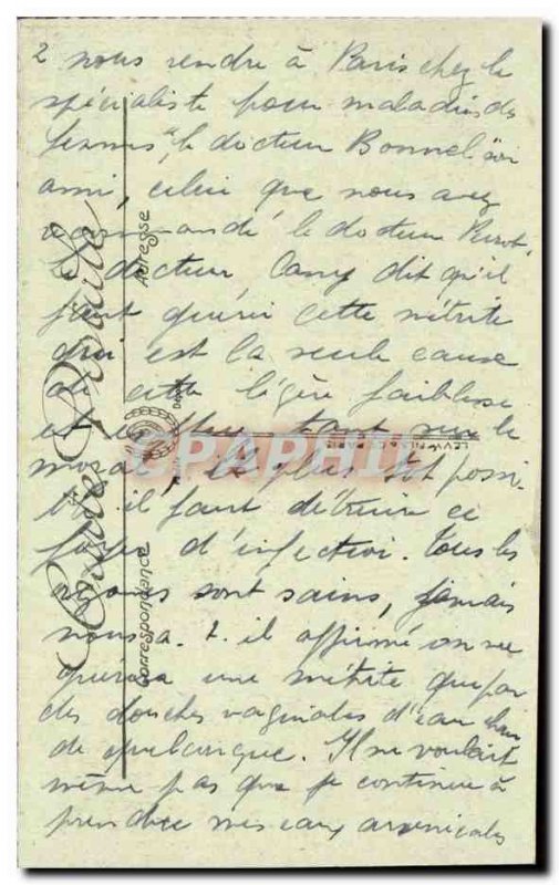 Le Mont Dore Postcard Old Peak Capuchin