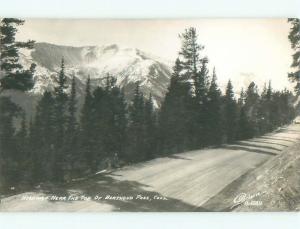 1950's rppc NICE VIEW Berthoud Pass - Near Denver Colorado CO i7201