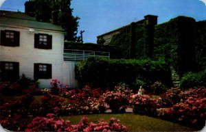 Missouri Hannibal The Dulany Mahan Memorial Garden Beside Mark Twain Home 1958