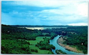 Postcard - Table Rock Dam - Branson, Missouri