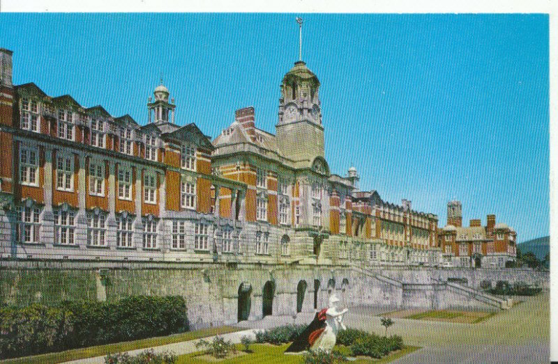 Devon Postcard - Dartmouth, Britannia Royal Naval College  Ref 7776A