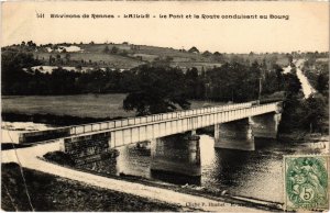 CPA Environs de RENNES Laillé -Le Pont et la Route conuisant au Bourg (111884)