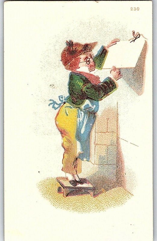 Lot of 5 Lovely Kids Occupational Series Victorian Trade Cards P120