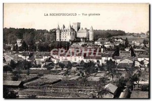 Old Postcard La Rochefoucauld General view
