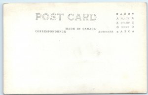 c1930s Victoria, BC RPPC Canada Fairmont Empress Hotel Birds Eye Real Photo A141