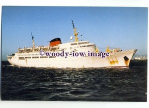 LN0425a - Cunard Liner - England at Cape Town , built 1964 - postcard