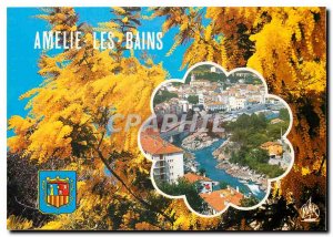 Modern Postcard Amelie les Bains des Pyrenees Pearl