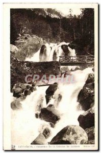 Cauterets - Overall Cascade Lutour Old Postcard