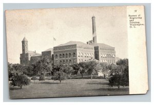Vintage 1910's Postcard Bureau of Engraving & Printing Building Washington DC