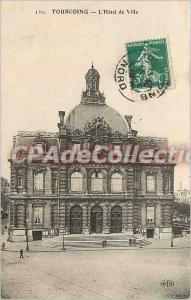 Old Postcard Tourcoing The Town Hotel