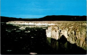 Vtg Ice Formation Glacier Wolstenholme Fjord Thule Greenland Chrome Postcard