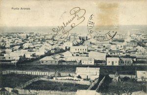 chile, PUNTA ARENAS, Partial View (1910) Postcard