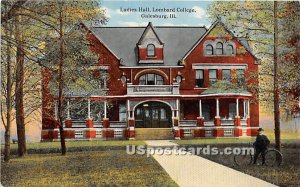 Ladies Hall, Lombard College - Galesburg, Illinois IL