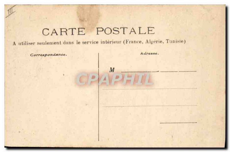 Old Postcard Boat War Sailors amount l & # 39echelle