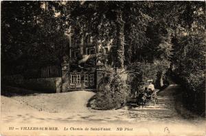 CPA VILLERS-sur-MER - Le Chemin de St-VaaSt-(516487)