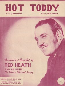 Hot Toddy Ted Heath 1950s Sheet Music