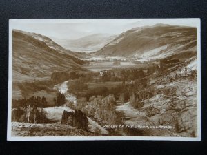 Scotland ULLAPOOL Valley of the Broom c1930's RP Postcard by Valentine