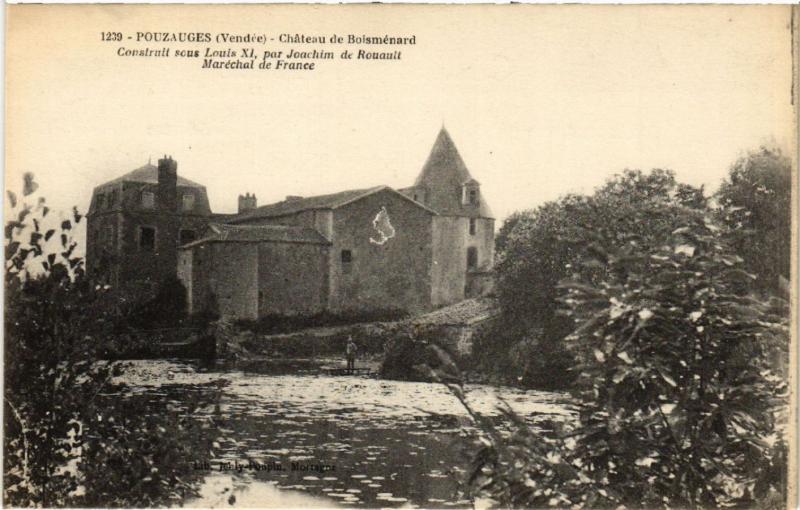 CPA POUZAUGES Chetau de Boismenard Construit sous Louis XI (394108)