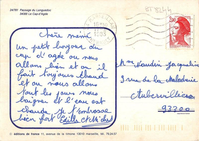 BT8244 Le Cap d Agde       France