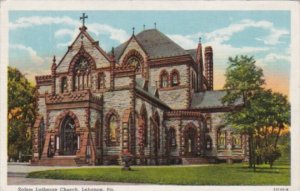 Church Salem Lutheran Church Lebanon Pennsylvania 1943 Curteich