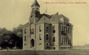 Public School Building in Cedar Rapids, Nebraska