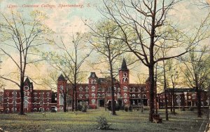 Spartanburg South Carolina Converse College Campus Vintage Postcard AA78644