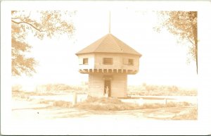 RPPC Mad Anthony Wayne Blockhouse 1950s Kodak Erie PA Postcard T19