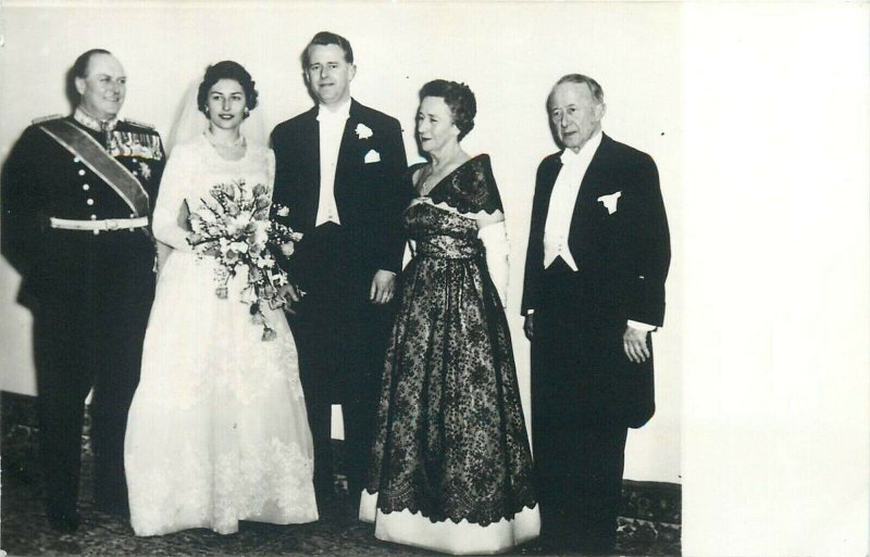 King Olav V of Norway, Princess Astrid & Johan Martin Ferner royal wedding 1961 