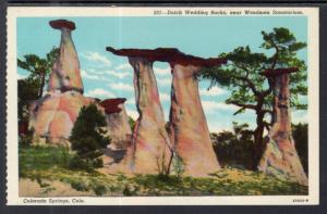 Dutch Wedding Rocks Near Woodmen Sanatorium,Colorado Springs,CO