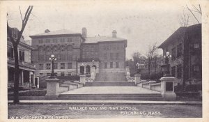 FITCHBURG , Massachusetts ,  Wallace Way & High School ; 1901-07