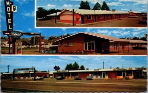 Canada The New Colonial Motel Saskatoon Chrome Postcard 09.95