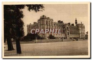 Postcard Old Saint Germain En Laye Le Chateau Main Facade