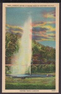 North Carolina Andrews Geyser near Rounds Knob, Blue Ridge Mountains - LINEN