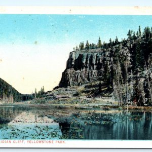 1920s Yellowstone Obsidian Cliff Haynes Photo Postcard WY Vtg A32