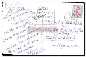 Old Postcard Paris Arc de Triomphe