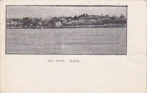 Maine Bay Point Panorama