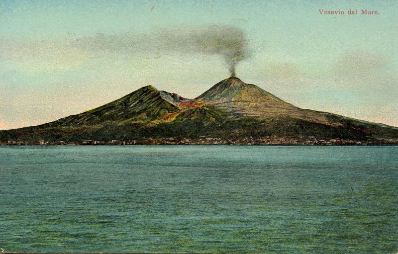 Italy -  Naples. Mt Vesuvio 