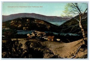 c1910 Glimpse of the Saguenay from Tadousac Hill Quebec Canada Postcard