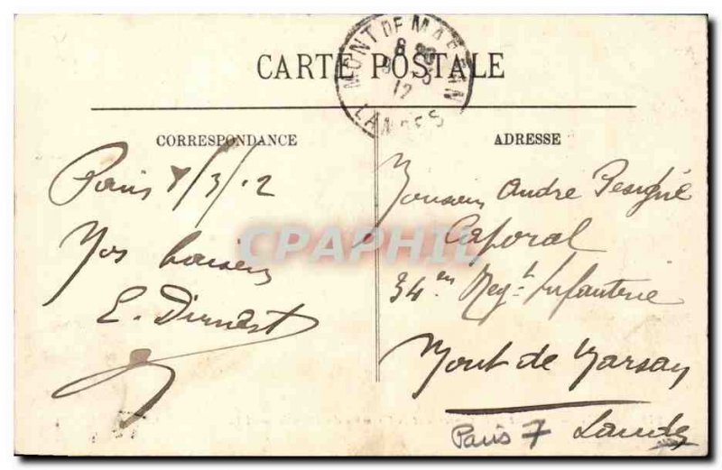 Paris - 8 - Le Pont de la Concorde - Chamber of Deputies - Old Postcard