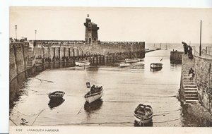 Devon Postcard - Lynmouth Harbour     ZZ3187