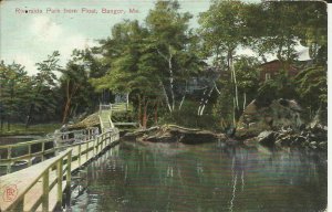 Riverside Park From Float, Bangor, Me.