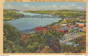 PARKERSVILLE , West Virginia , 1930-40s ; Bird's Eye View